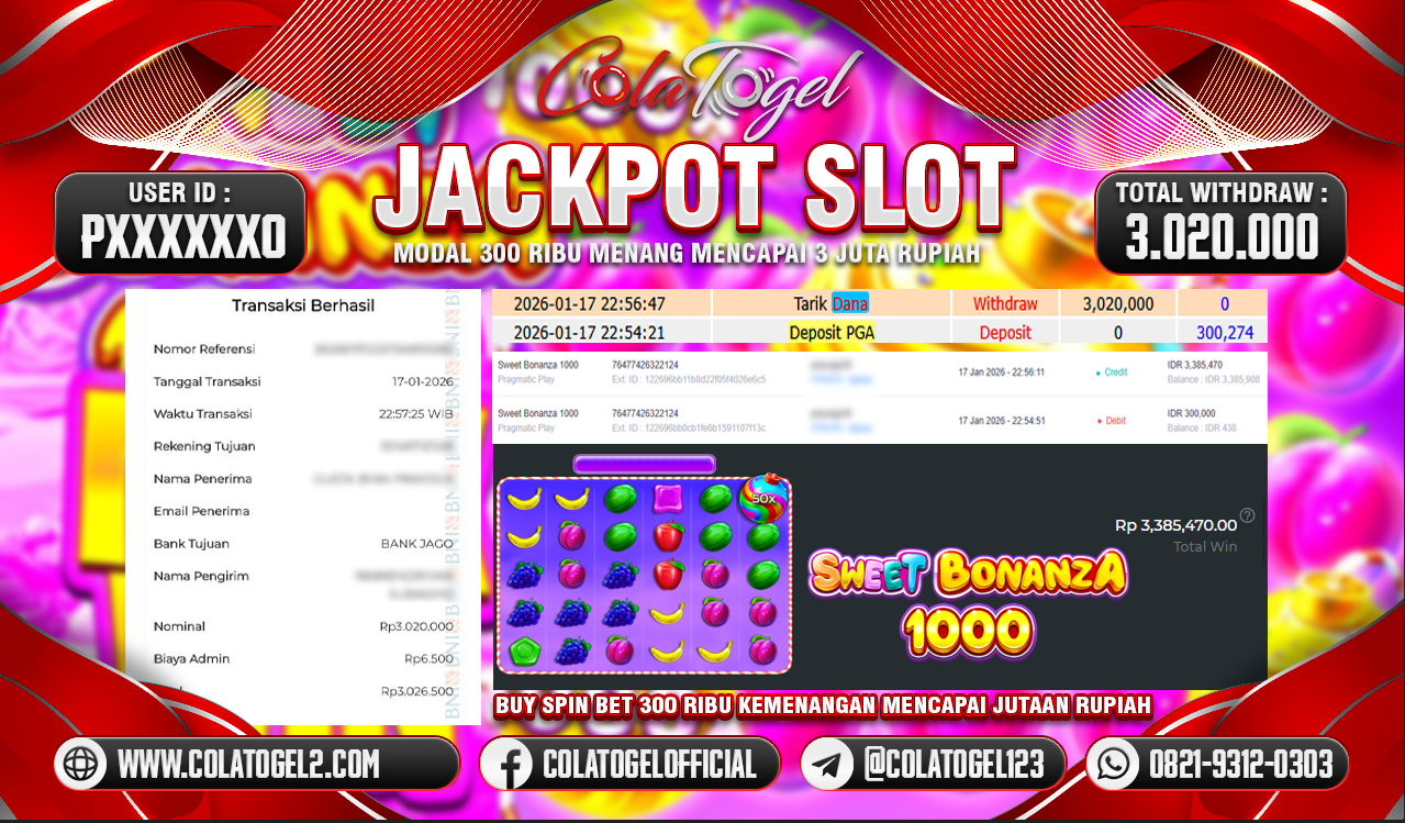 JACKPOT SLOT GACOR!!