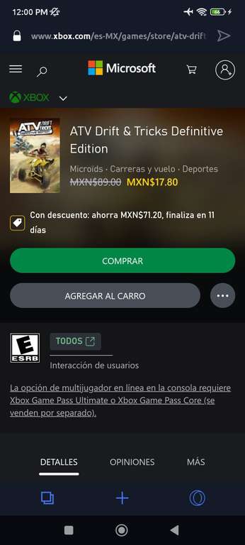 XBOX: ATV Drift & Tricks Definitive Edition ATV Drift & Tricks Definitive Edition ATV Drift & Tricks Definitive Edition Edition