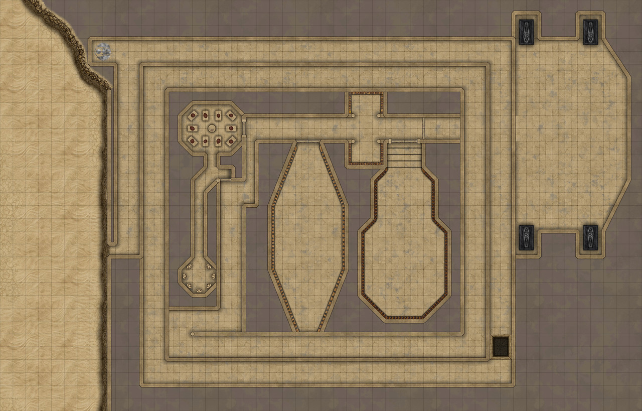 Monument Vault 50x32 Grid