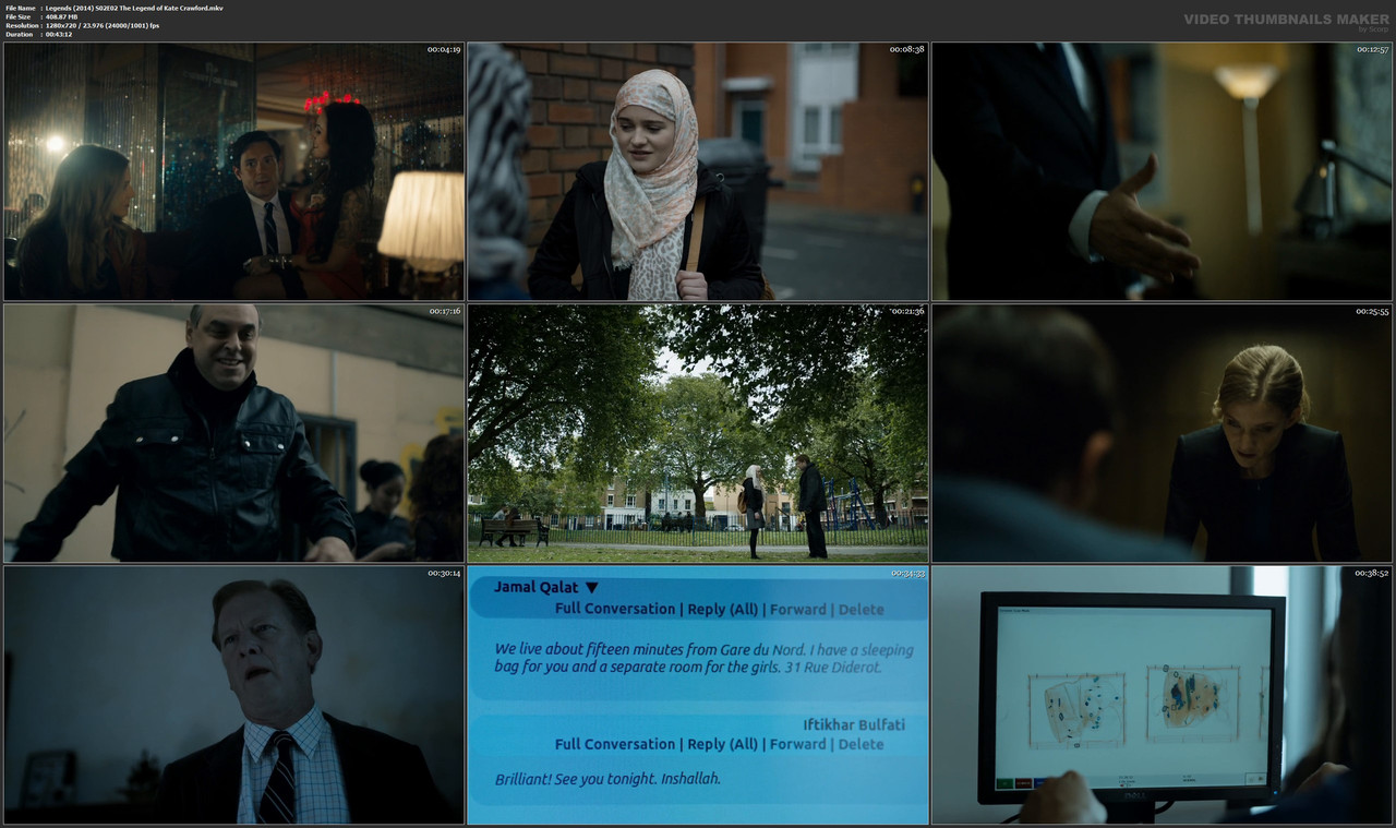 Legends (2014) S02E02 The Legend of Kate Crawford.mkv