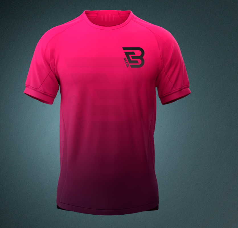 Logo da camiseta em detalhe