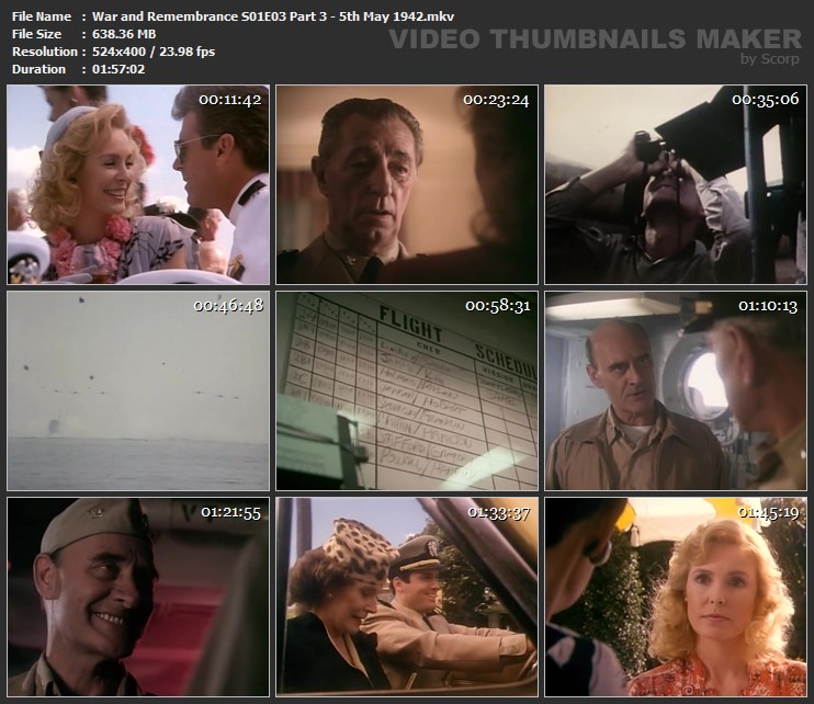 War and Remembrance S01E03 Part 3 - 5th May 1942.mkv