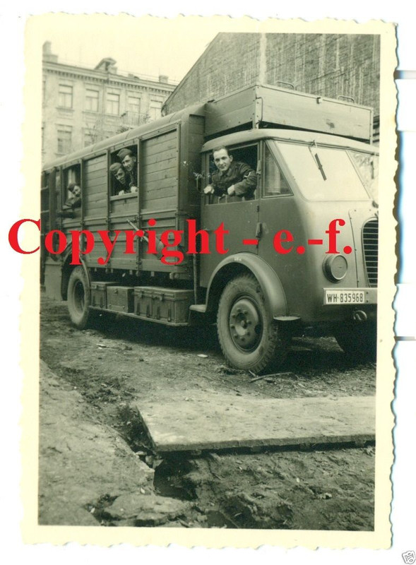 LKW - WH-835968 - Seltener Aufbau  Ausführung