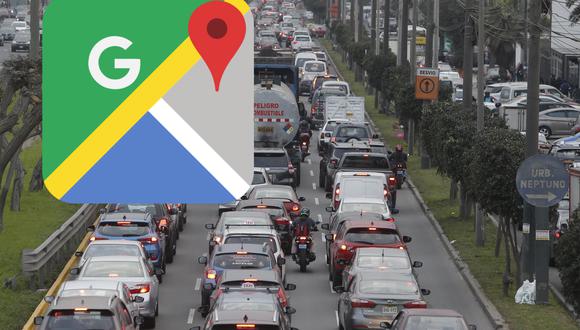 Google Maps te puede ayudar a saber si hay mucho tránsito en tiempo real