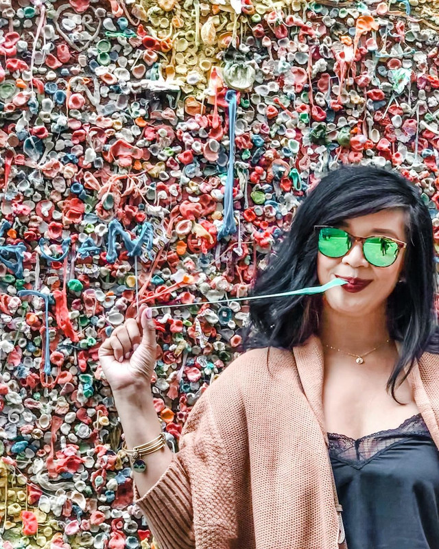 Market Theater Gum Wall, Seattle, Washington
