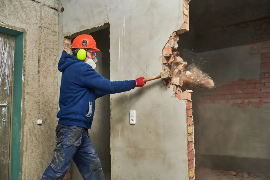 Interior demolition