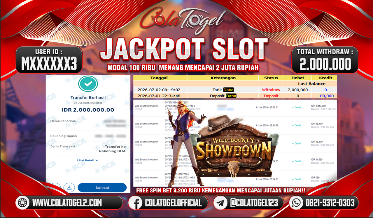 JACKPOT SLOT GACOR!!
