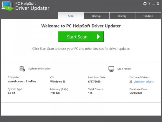 PCHelpSoft Driver Updater Platinum 5.4.549 Multilingual