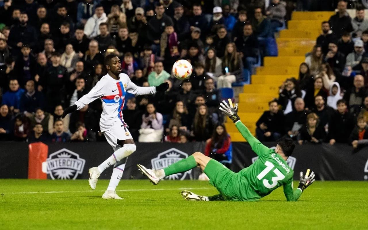 ¡Vergonzoso! Barcelona sufre contra equipo de 'tercera' en la Copa del Rey