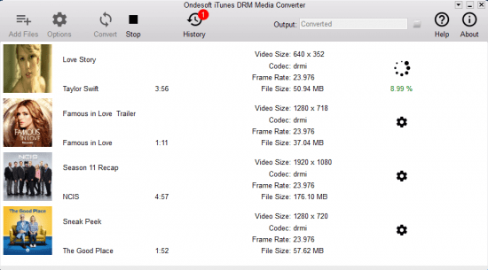 Ondesoft iTunes DRM Media Converter 1.5.3 Multilingual