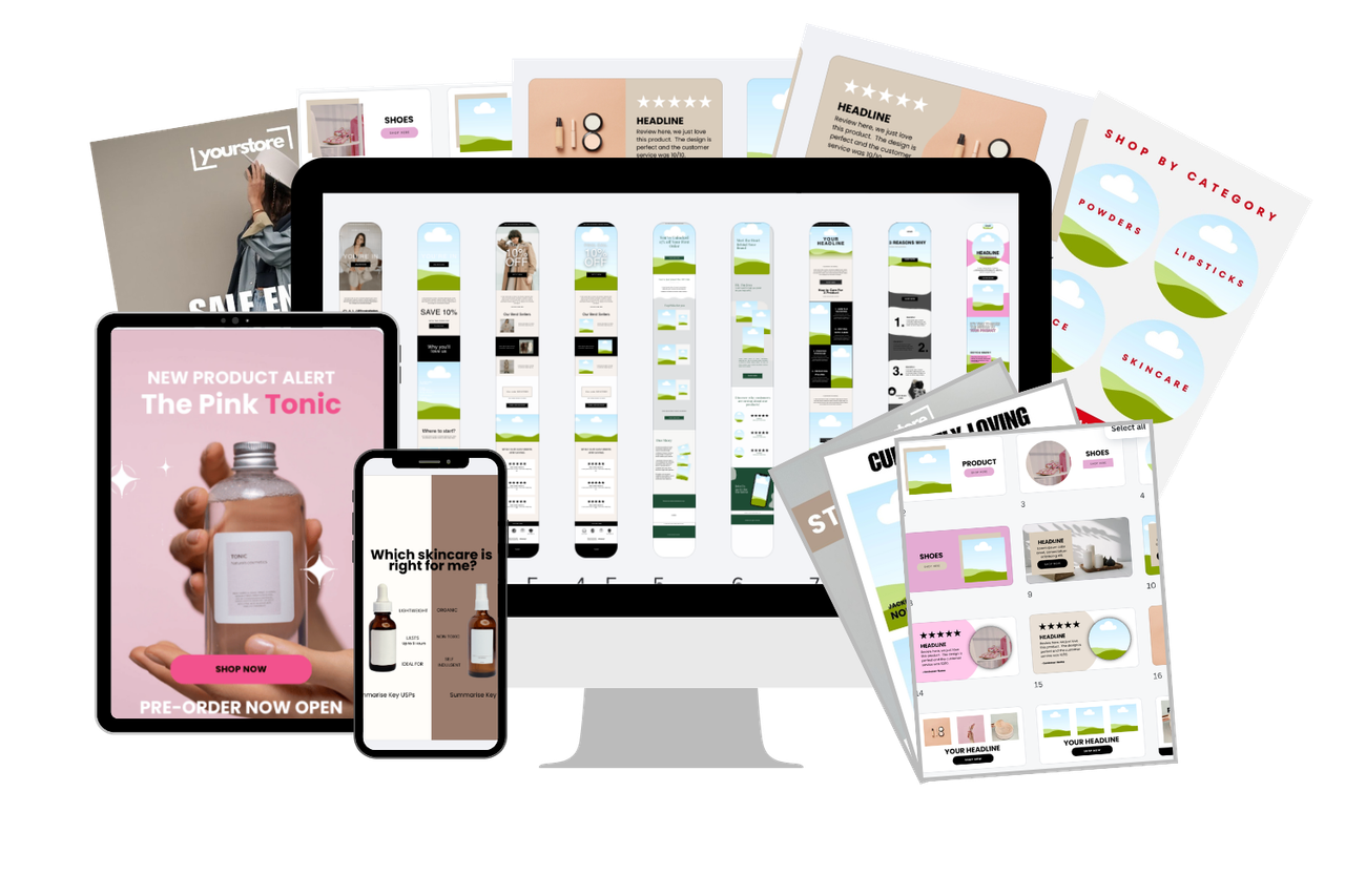 Email Content Treasure Chest templates