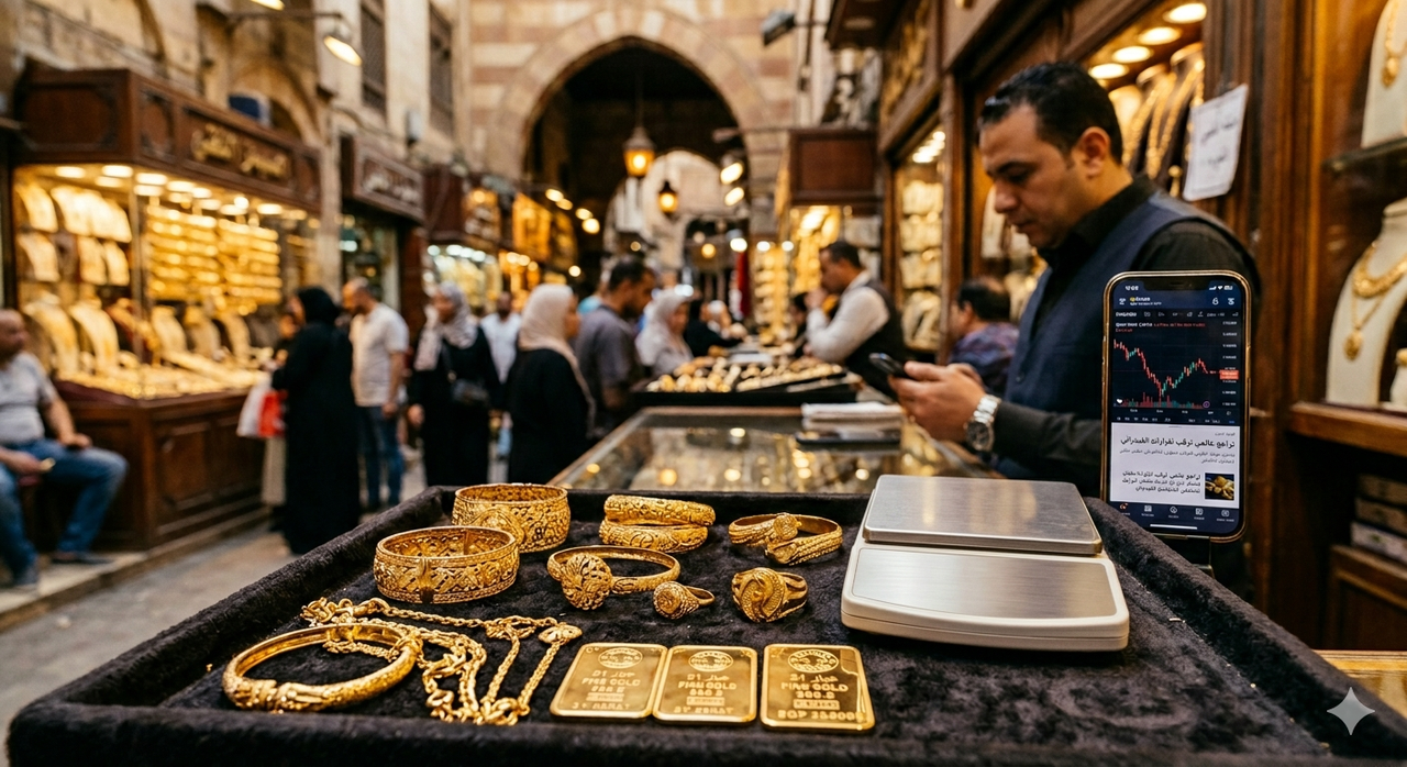 الذهب في ميزان القلق العالمي: عيار 21 يلامس الـ 7005 جنيهاً وسط ترقب الأسواق