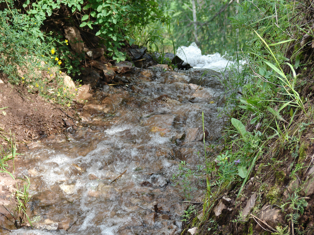 Водопад на Круглом.