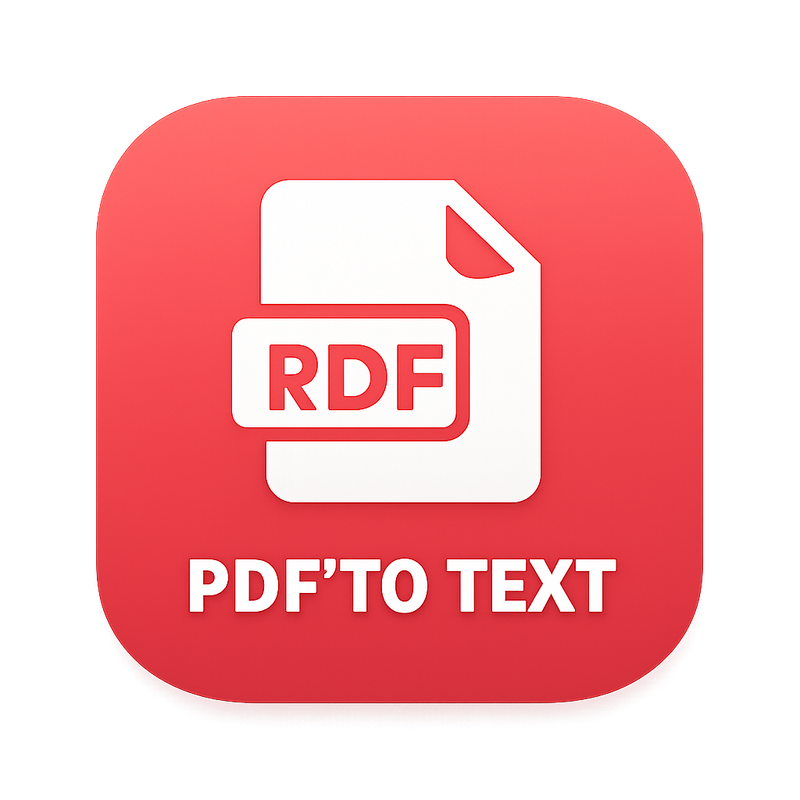 PDF to Text Icon