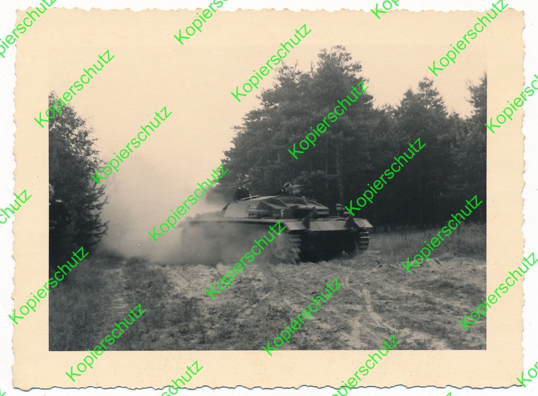 Altes orig Foto Panzer StuG Sturmgeschütz Sd Kfz