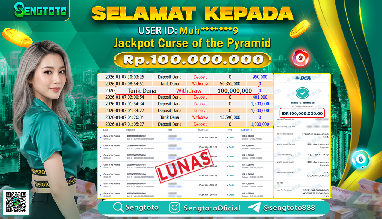 BUKTI PEMBAYARAN SLOT CURSE OF THE PYRAMID