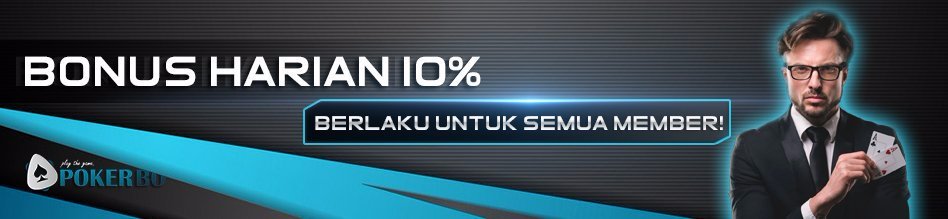 pokerbo bonus harian