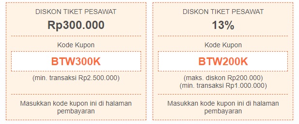 Kode kupon promo