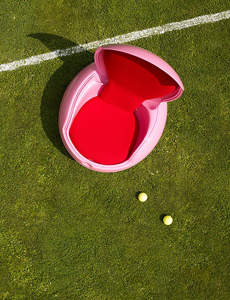 Garden Egg Chair Pink