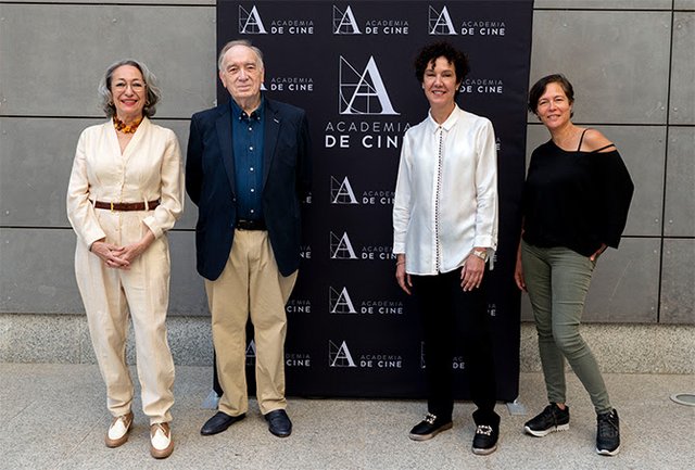 CUATRO ASPIRANTES A LA PRESIDENCIA DE LA ACADEMIA DE CINE