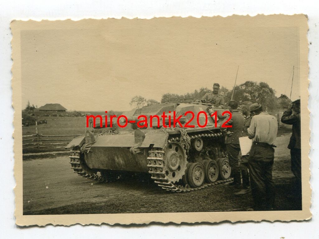 Foto, Wehrmacht, Panzer, Stug, Sturmgeschütz, Na