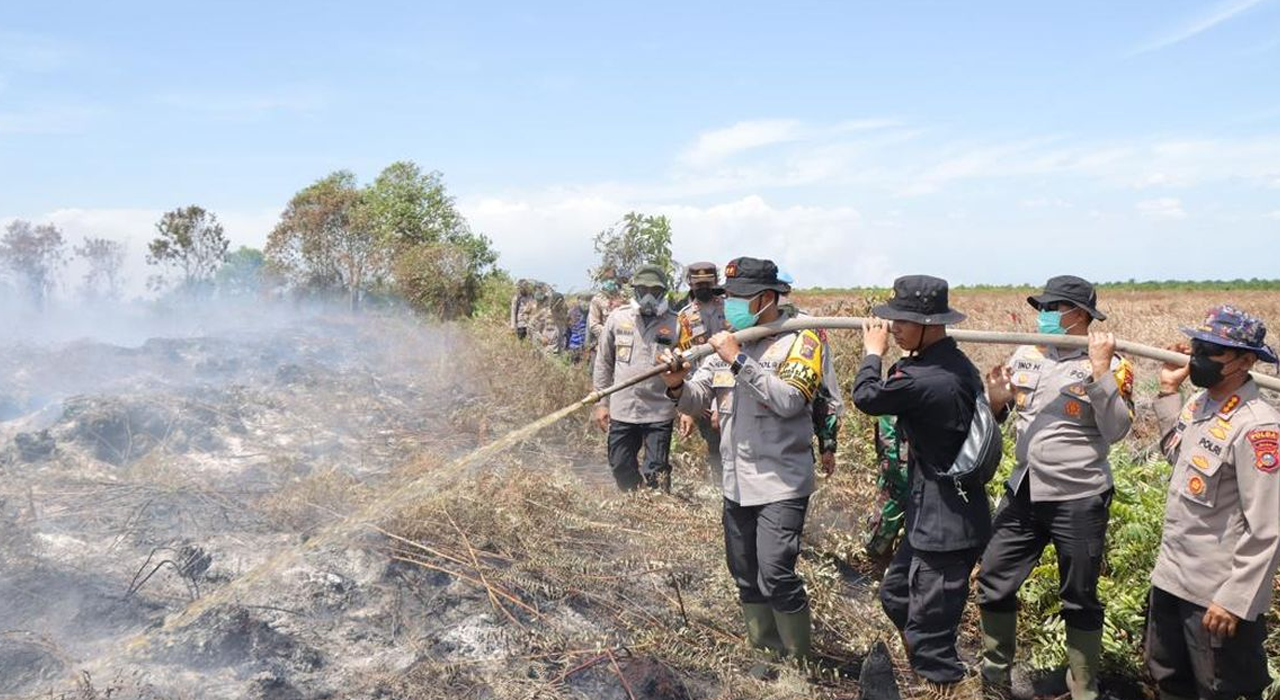 Arahannya dan Apresiasi Kepada Tim Pemadam