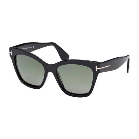 tom ford elvira polarized green cat eye ladies sunglasses ft1217 01r 55 2