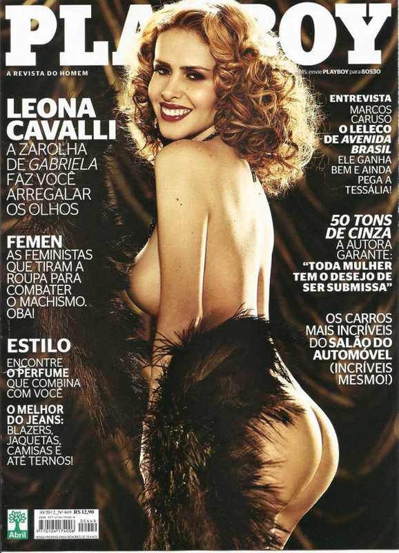 Leona Cavalli Pelada na Playboy