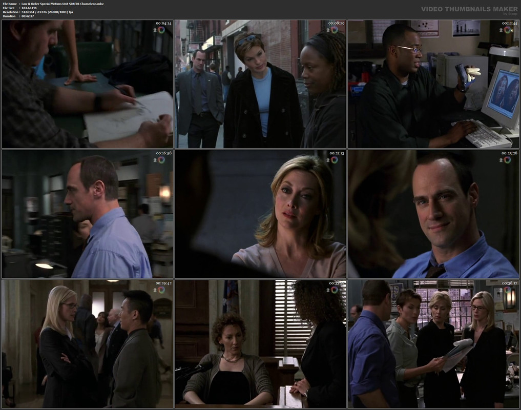 Law & Order Special Victims Unit S04E01 Chameleon.mkv