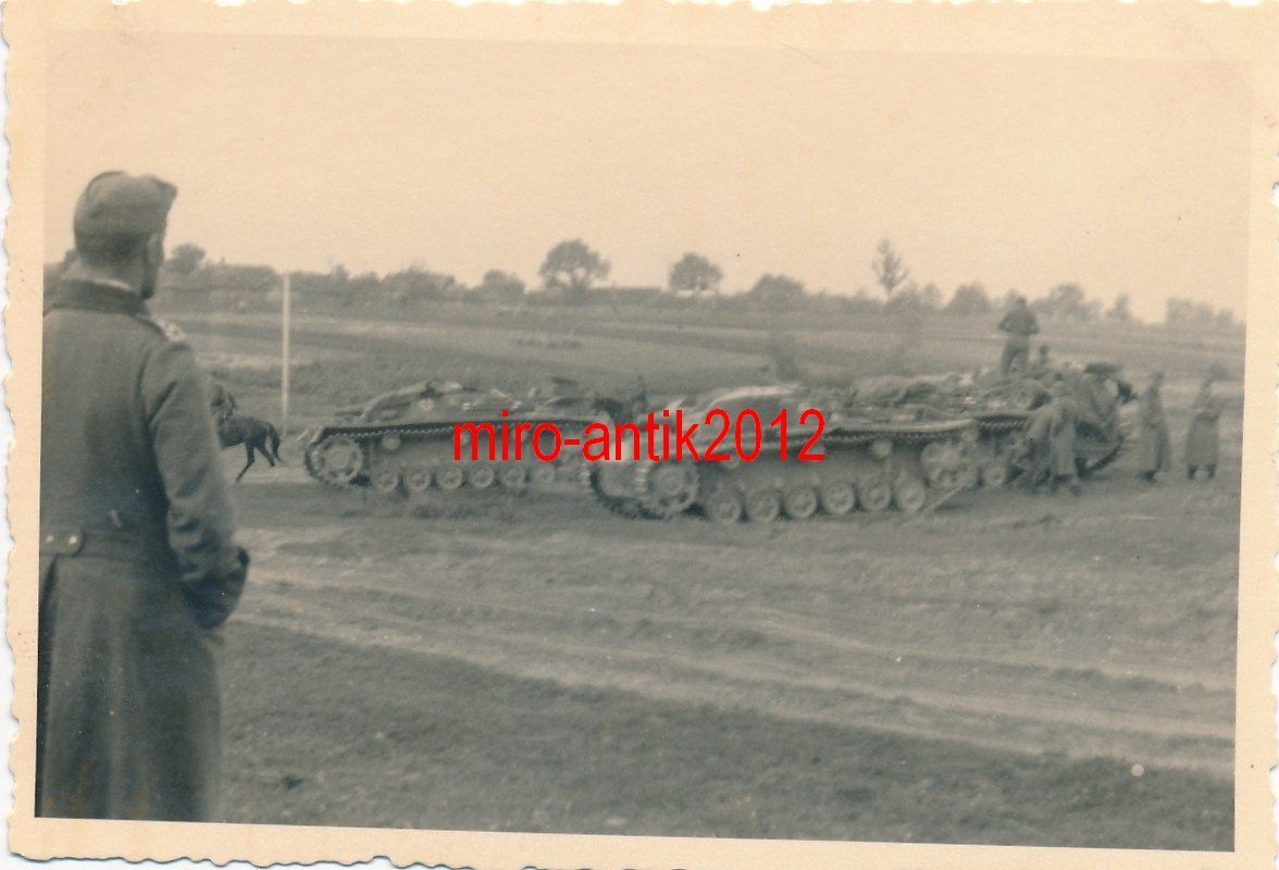 Foto, II. schw. Art.Abt.mot.. 430, Sturmgeschütz