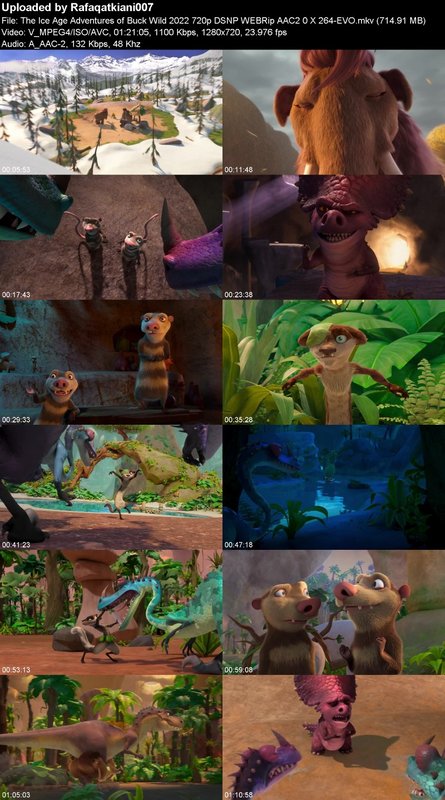 The Ice Age Adventures of Buck Wild 2022 720p DSNP WEBRip AAC2 0 X 264-EVO