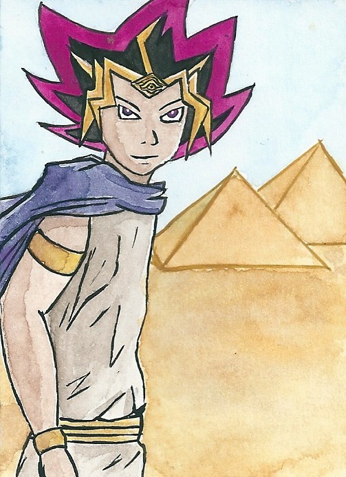 Hình vẽ Atemu (Yami Yugi) bộ YugiOh (vua trò chơi) - Page 2 1_Atemp_188