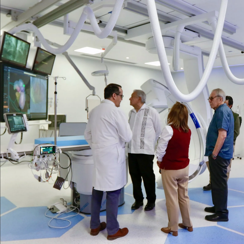 AMLO supervisa hospitales de Puebla y Tlaxcala este fin de semana