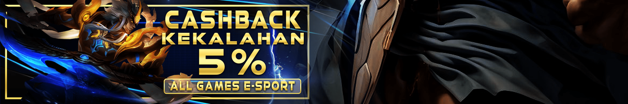  Bonus Cashback esports 5%