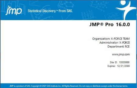 SAS JMP PRO v16.1 Update Only (x64) Multilanguage SAS JMP PRO v16.1 Update Only (x64) Multilanguage