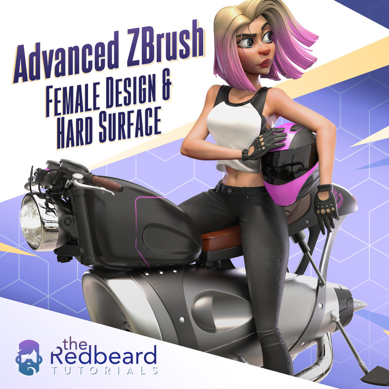 Gumroad – Advanced zBrush: Female Design & Hard Surface Mega Bundle