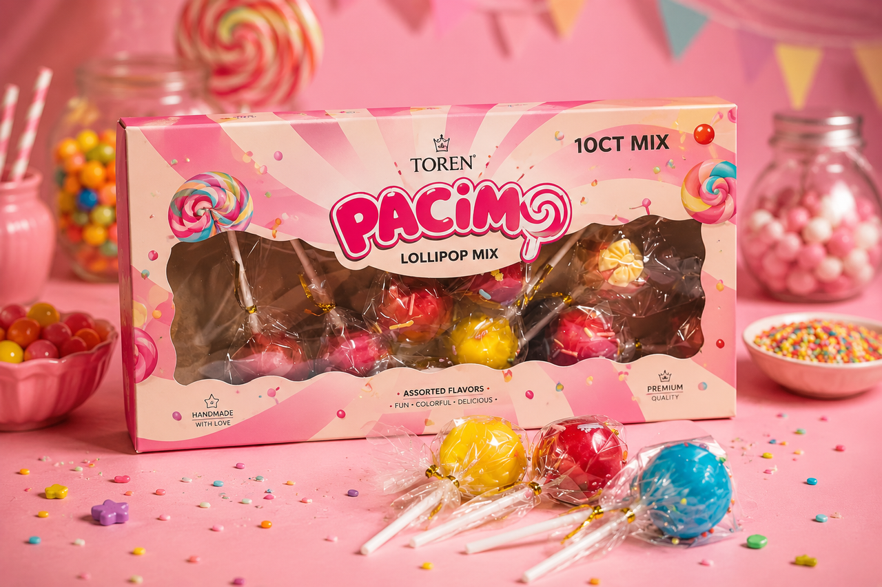 PACIMO Mixed Lollipops 10ct