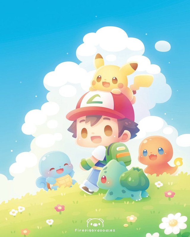 pikachu-ash-ketchum-bulbasaur-squirtle-a