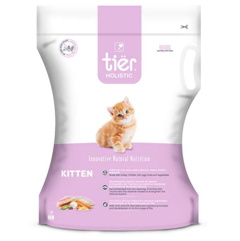 Petco: Tier - Croquetas para gato (Bebe) 2Kg 
