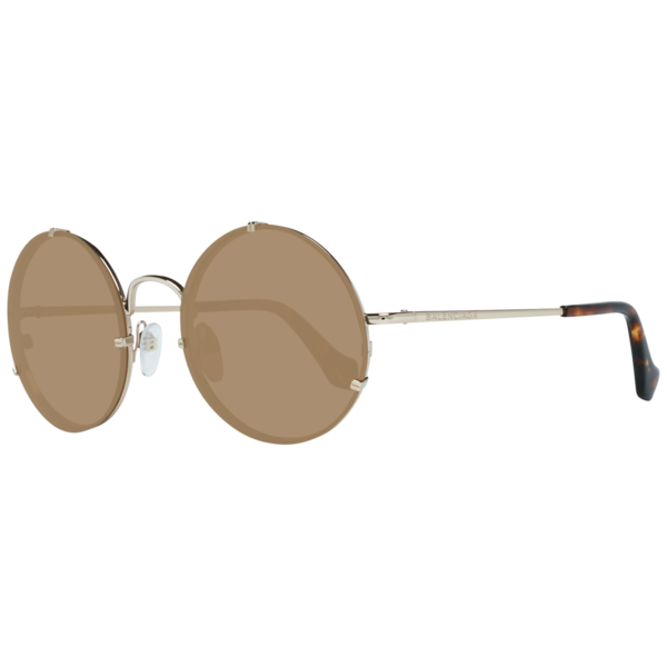 Balenciaga BA0086 33G Gold Round Brown Mirror 55-22-135mm  display picture 1