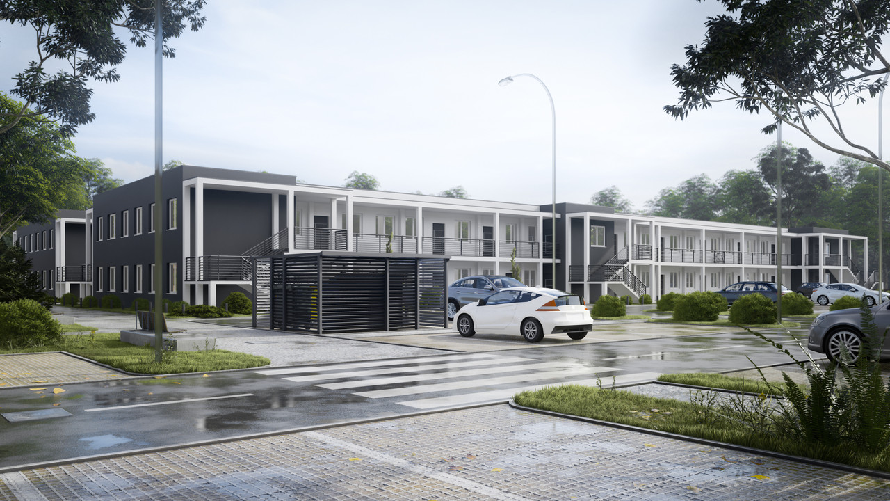 Dwa budynki mieszkalne wielorodzinne – Carbon4 24 V