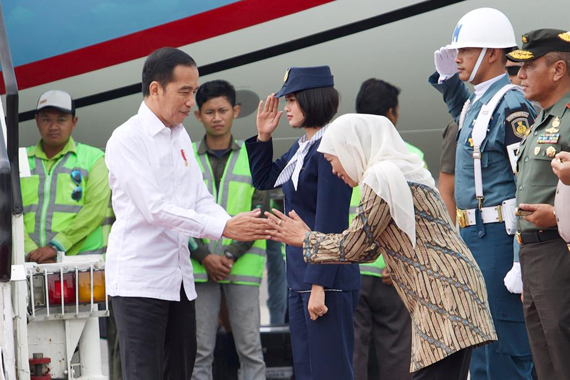 Gubernur Khofifah Sambut Kunjungan Kerja Presiden di Jatim