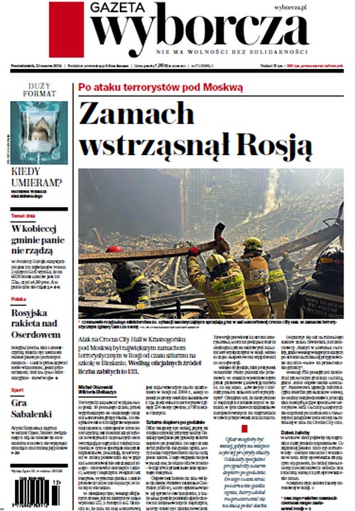 Gazeta Wyborcza 25.03.2024