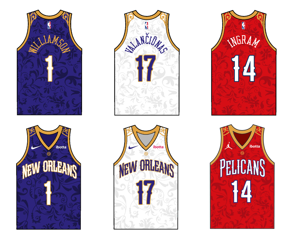 New Orleans Pelicans Jerseys & Court Concept - Concepts - Chris Creamer's  Sports Logos Community - CCSLC - SportsLogos.Net Forums