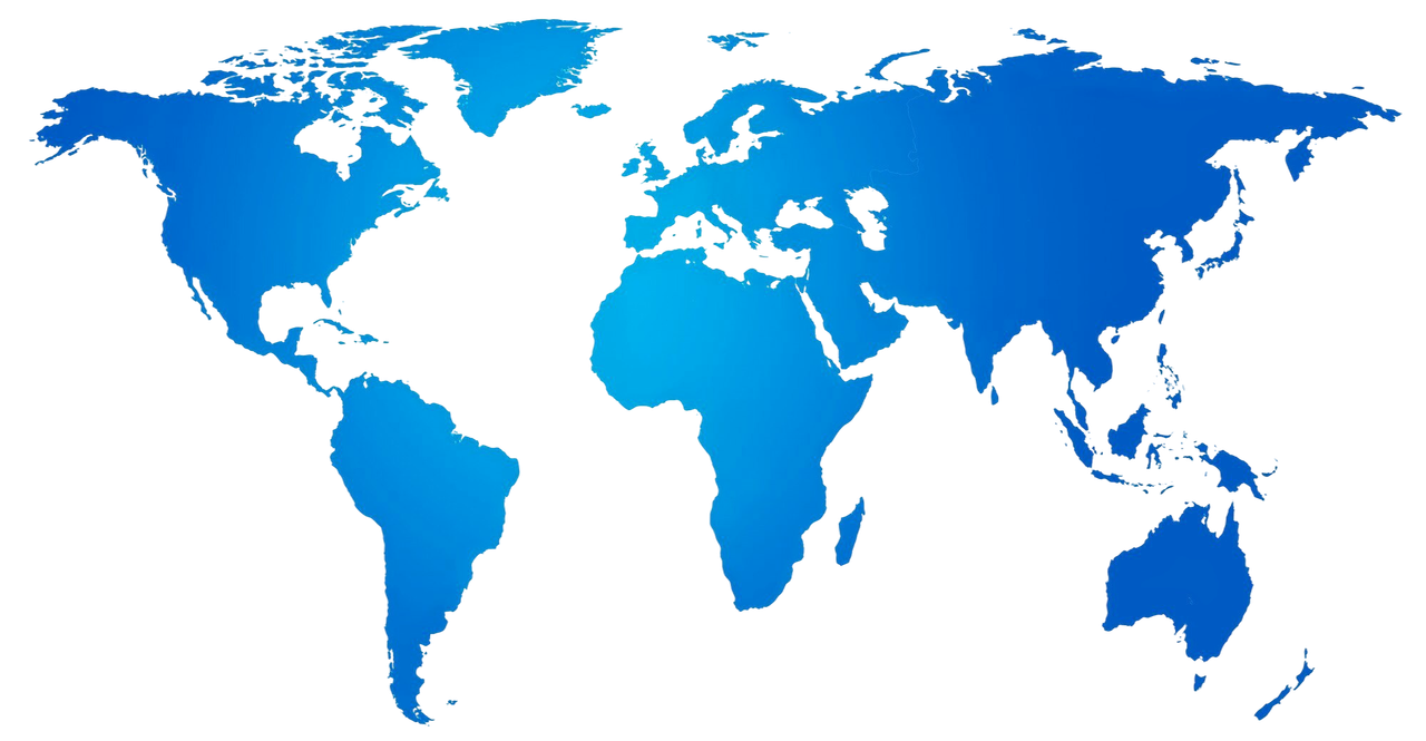 World Map with regional CAGR data