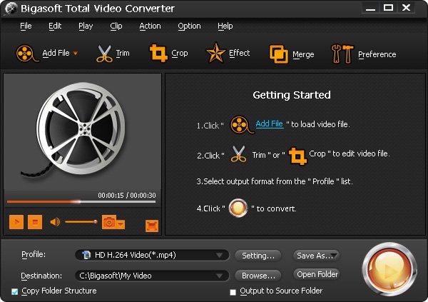 Bigasoft Total Video Converter 6.4.0.8054 Multilingual + Fix