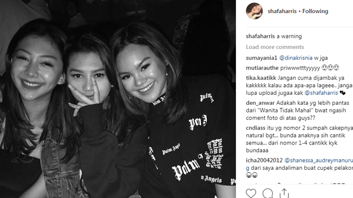 Shafa Harris, anak Faisal Harris yang melabrak Jennifer Dunn