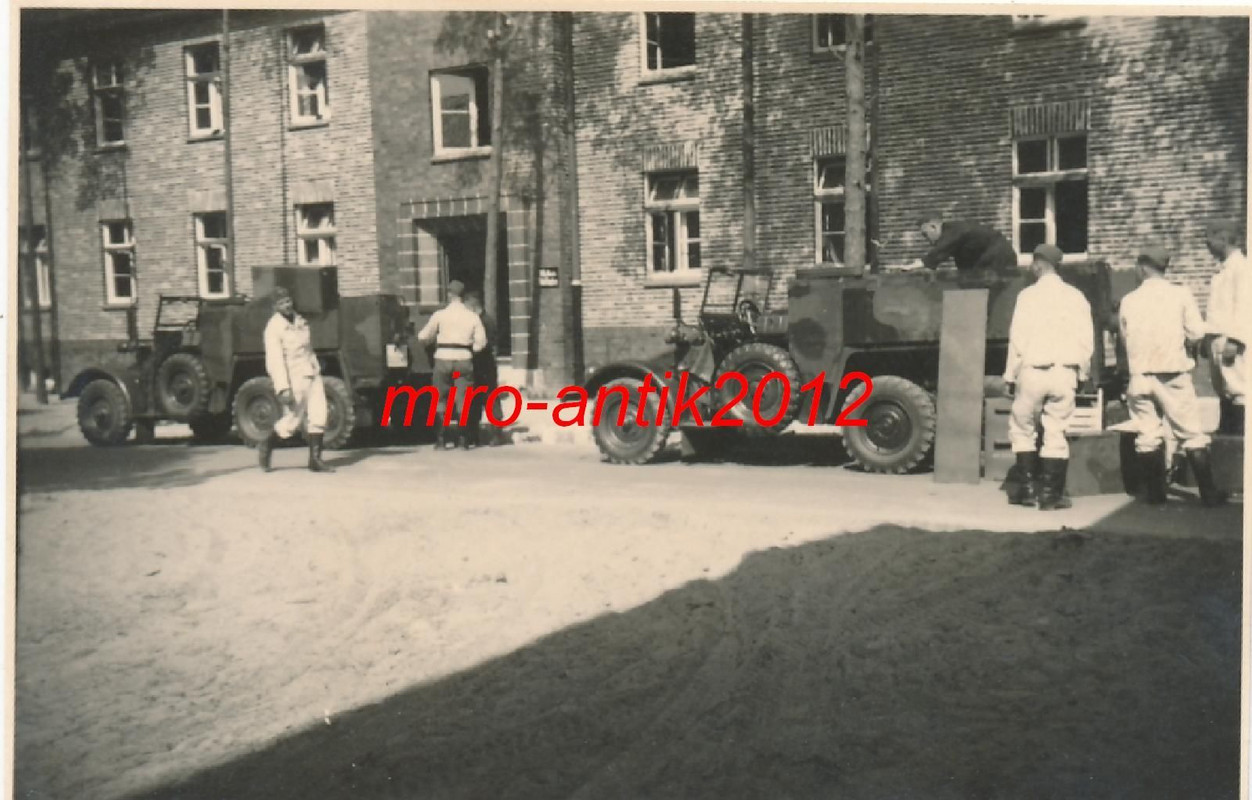 Soldaten, Flak, Kübelwagen, Kaserne Neuhammer, Ś