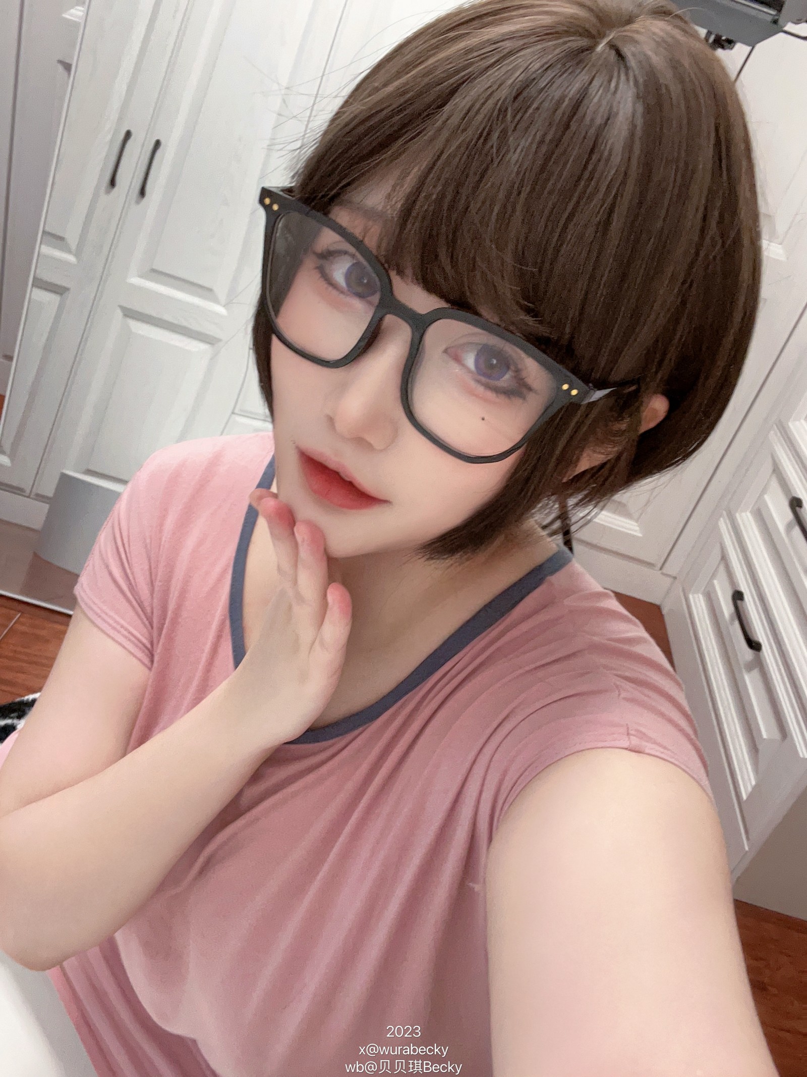 贝贝琪 Becky 眼镜姐姐 主题 Cosplay 写真＋视频合集（67P｜3V｜450MB）插图7