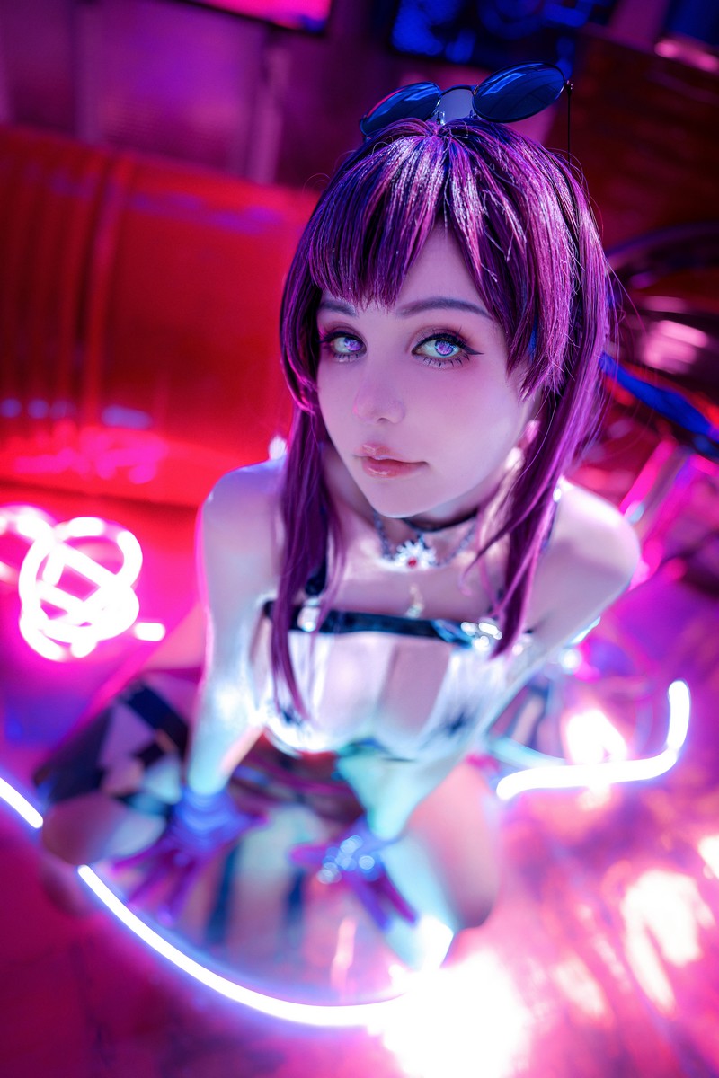 Joyce Lin2x Kafka Cosplay Honkai Star Rail 高清写真 65P插图3
